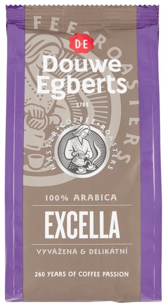Douwe Egberts Excella, őrölt kávé, 200 g