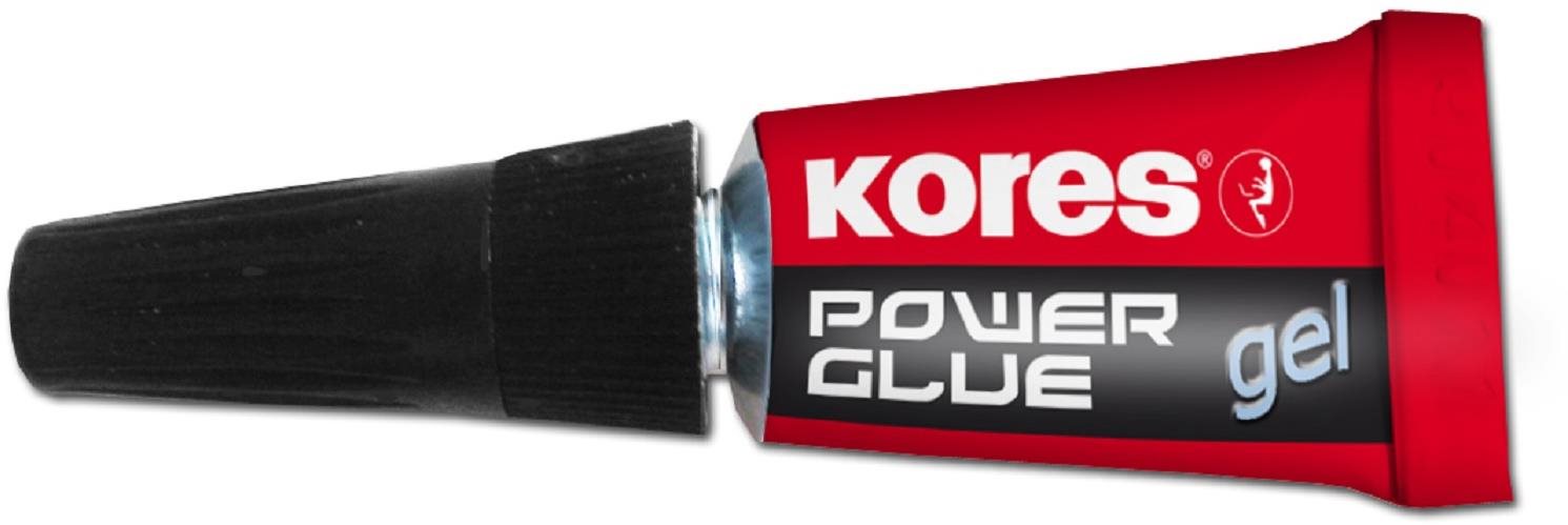 KORES Power Glue Gel 3× 1 g