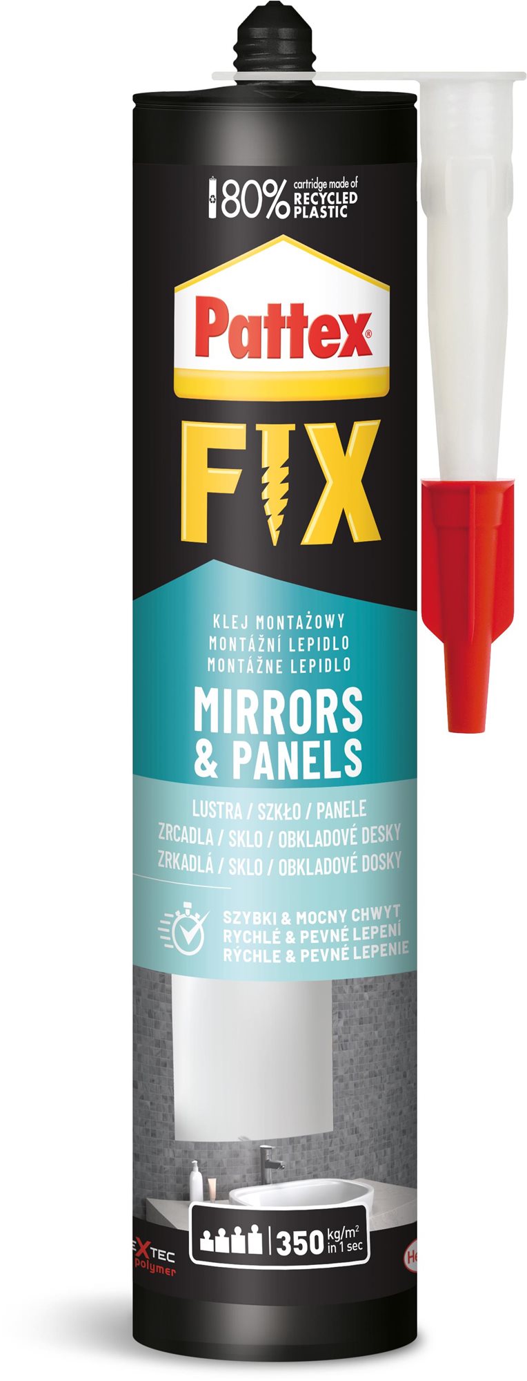 PATTEX FIX Mirrors & Panels (tükrök & panelek) 440 g