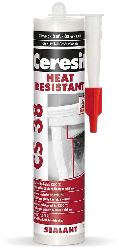 CERESIT CS 38 Heat resistant, černý 300 ml