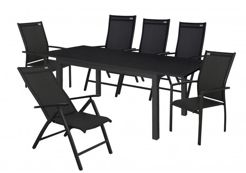 Doppler Expert Kerti bútor szett - 1 asztal + 4 fotel + 2 szék