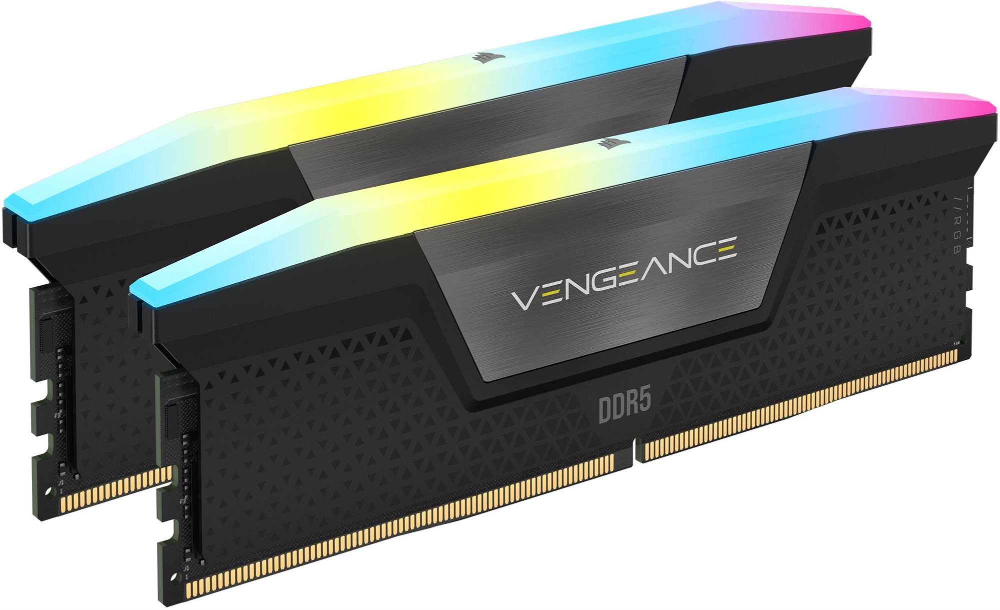 Corsair 32GB KIT DDR5 5600MHz CL36 Vengeance RGB Fekete