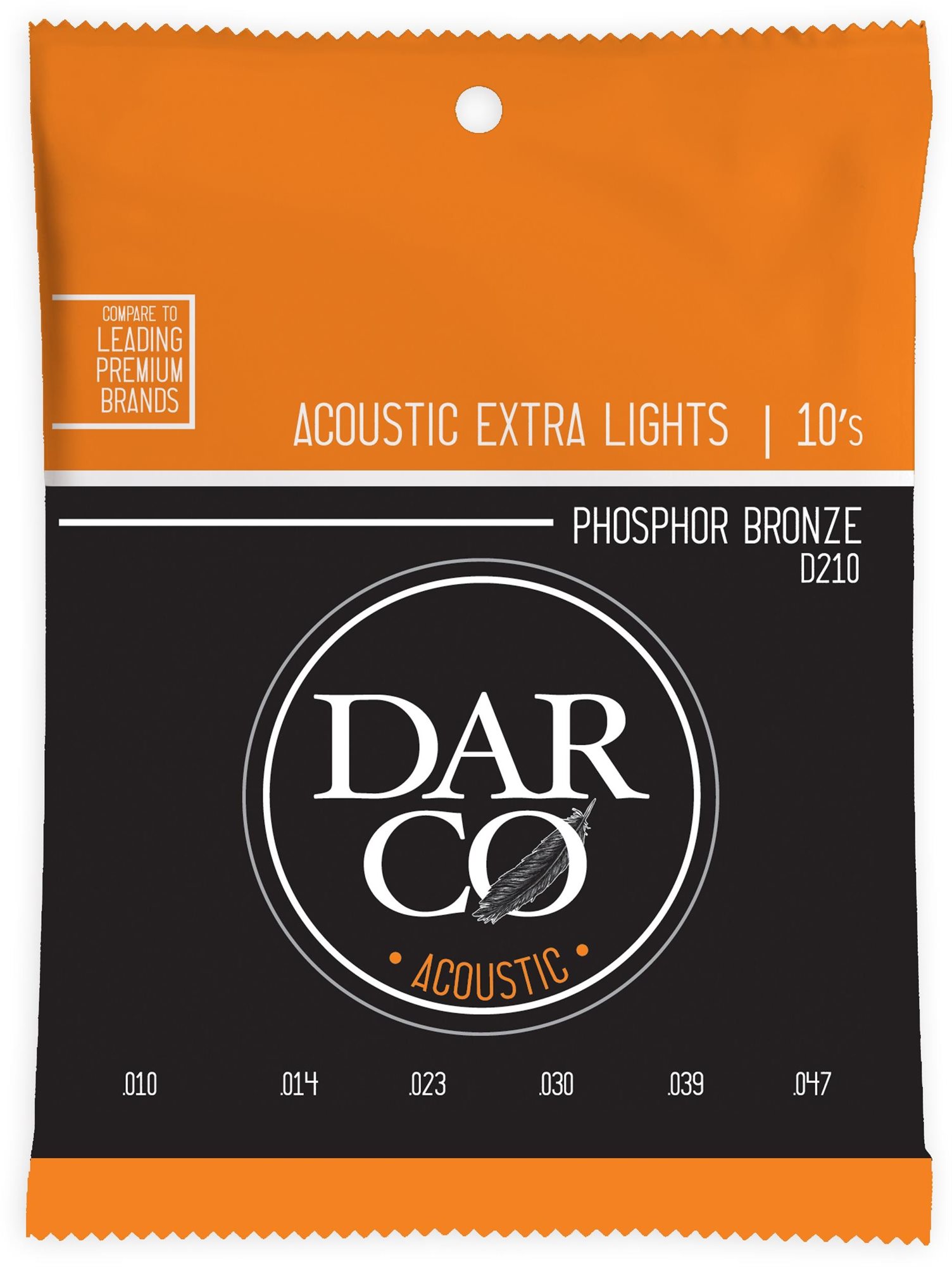 DARCO 92/8 Phosphor Bronze Extra Light