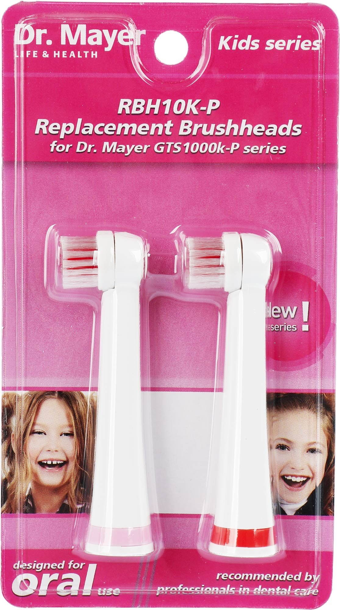 Dr. Mayer RBH10K-B - 2db csere fej GTS1000K készülékekhez - rózsaszín