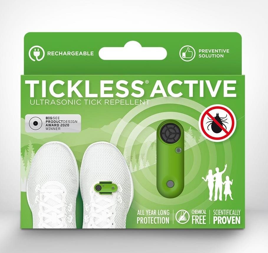 Rovarriasztó TickLess Active Ultrahangos kullancsriasztó - zöld