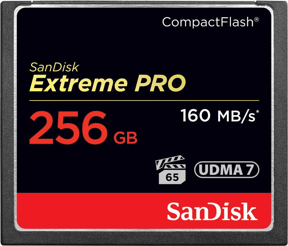 Memóriakártya SanDisk Compact Flash Extreme Pro 256GB 1000x