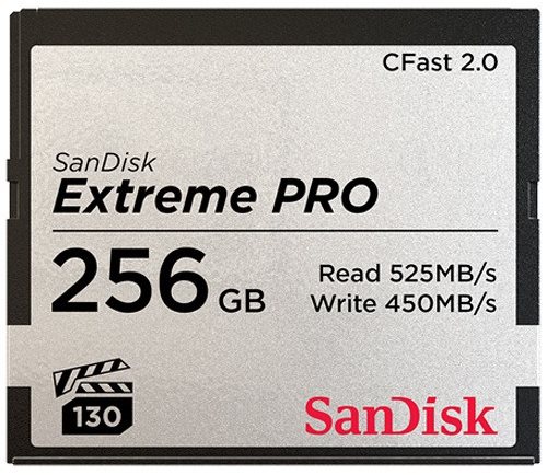 SanDisk CFAST 2.0 256GB Extreme Pro VPG130