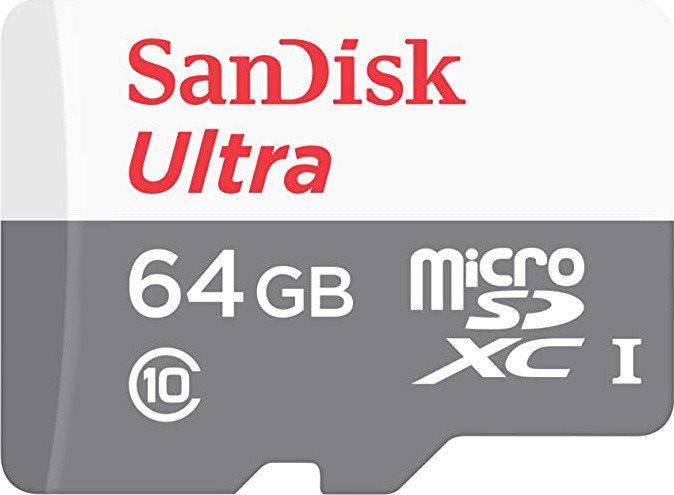 SanDisk microSDXC Ultra Lite 64GB + SD adapter