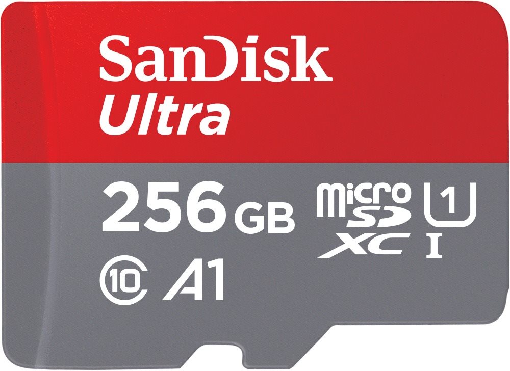 SanDisk MicroSDXC Ultra 256GB + + SD adapter