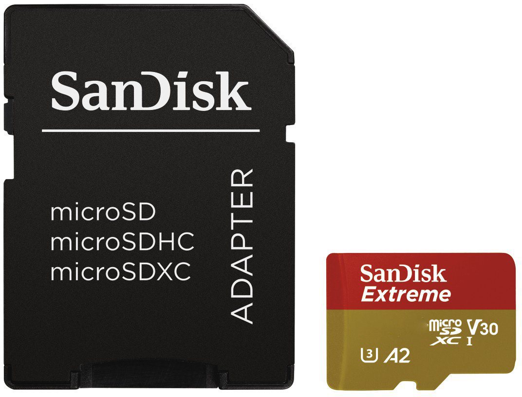 SanDisk MicroSDXC 400GB Extreme Pro A2 UHS-I (V30) U3 + SD adapter