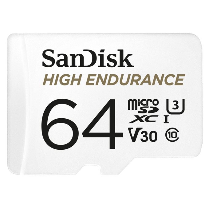 SanDisk microSDHC High Endurance Video 64 GB U3 V30