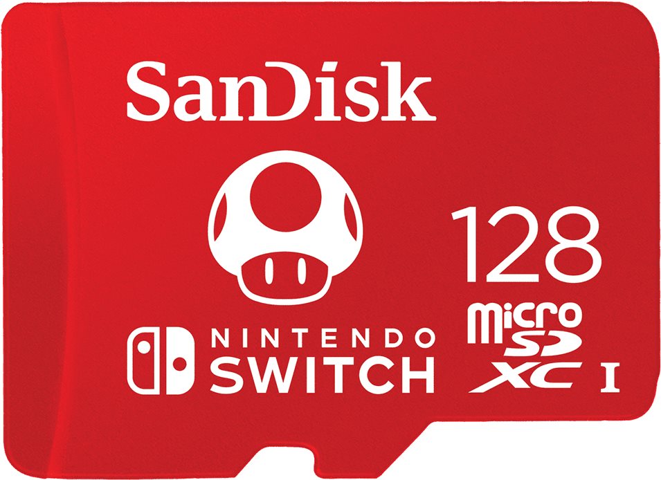 SanDisk MicroSDXC 128GB Nintendo Switch A1 UHS-I (V30) U3