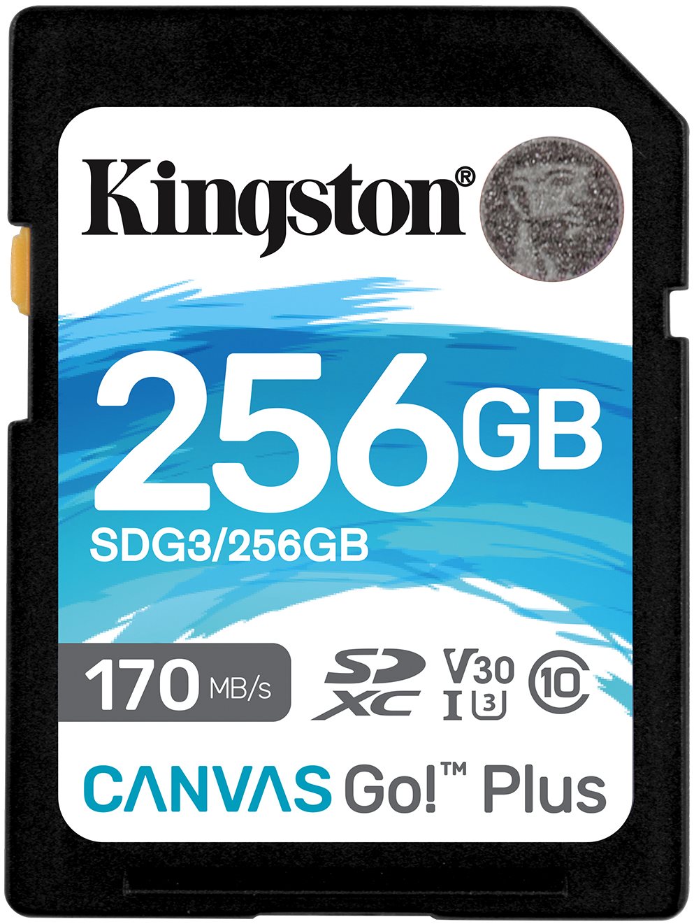 Memóriakártya Kingston Canvas Go! Plus SDXC 256GB