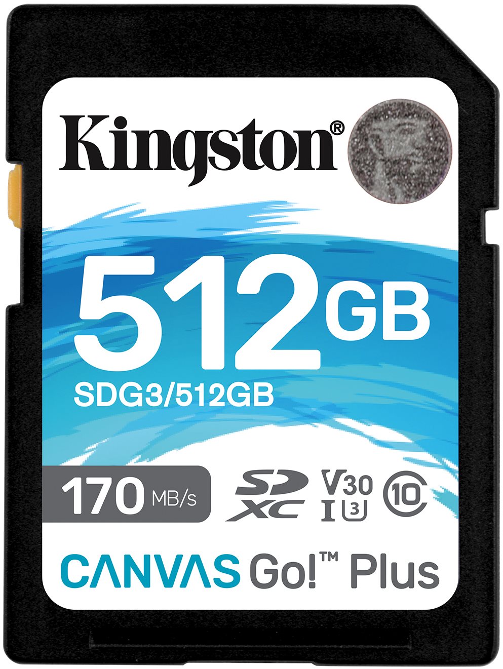 Kingston Canvas Go! Plus SDXC 512GB + SD adapter