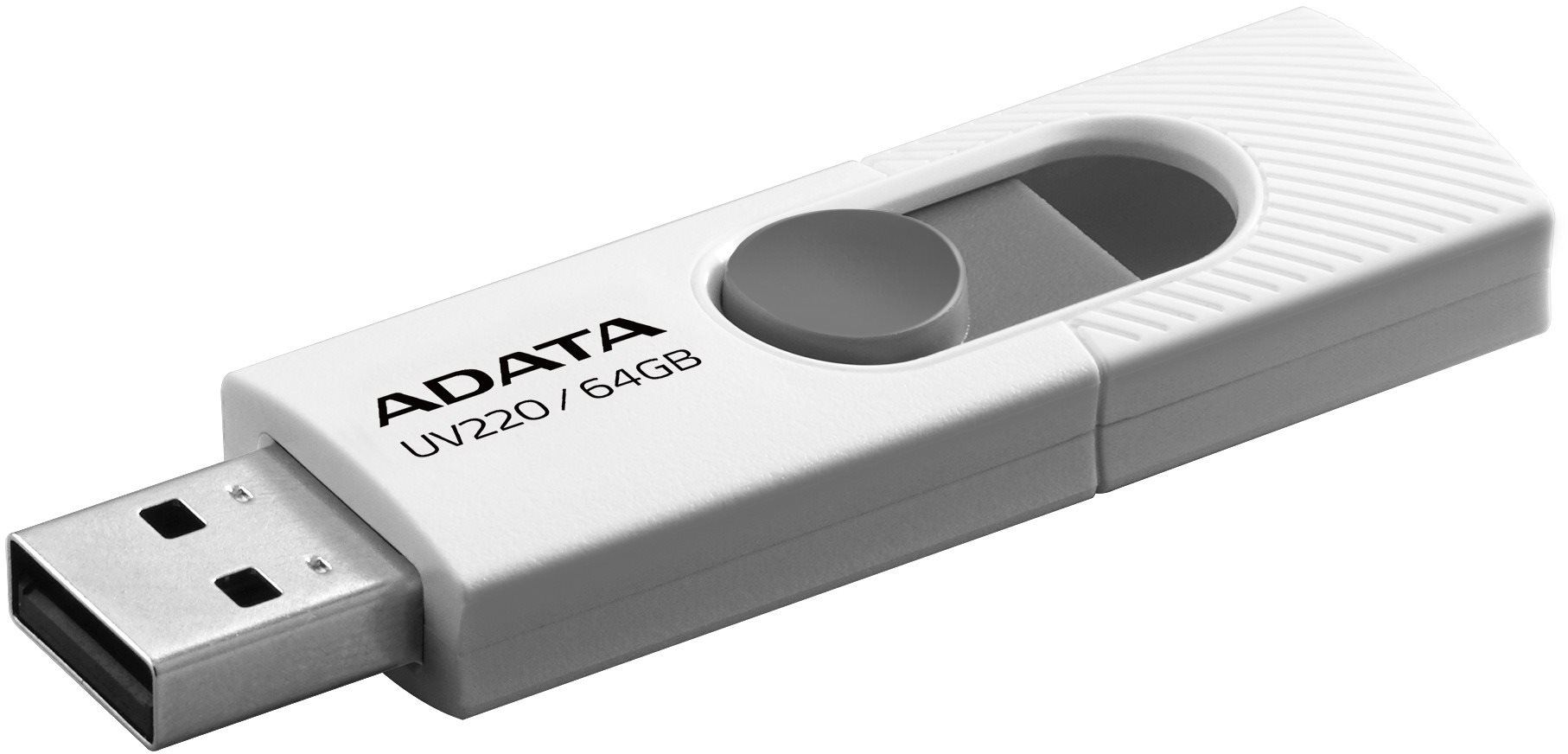 ADATA UV220 64GB, fehér-szürke