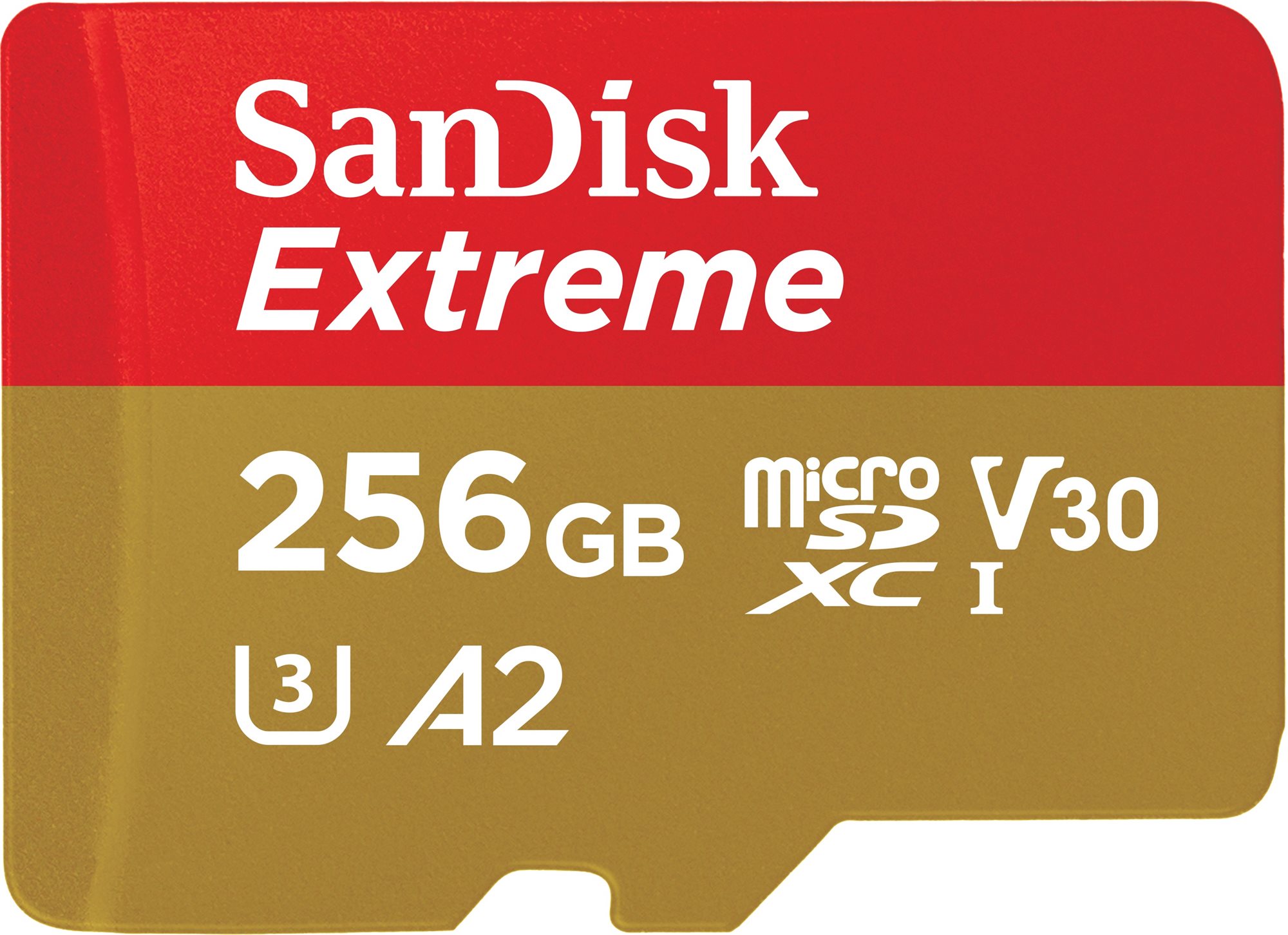SanDisk microSDXC 256 GB Extreme + Rescue PRO Deluxe + SD adapter
