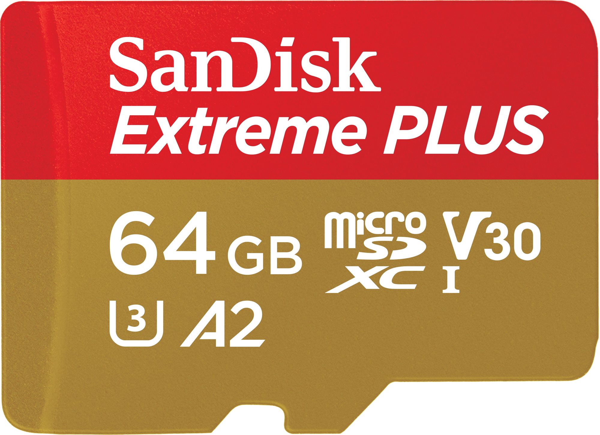 SanDisk microSDXC 64 GB Extreme PLUS + Rescue PRO Deluxe + SD adapter