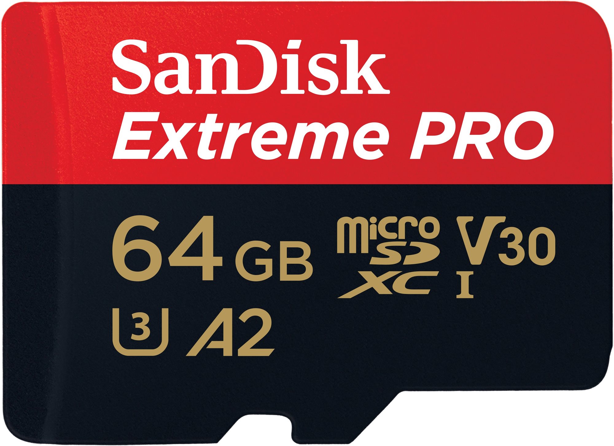 SanDisk microSDXC 64 GB Extreme PRO + Rescue PRO Deluxe + SD adapter