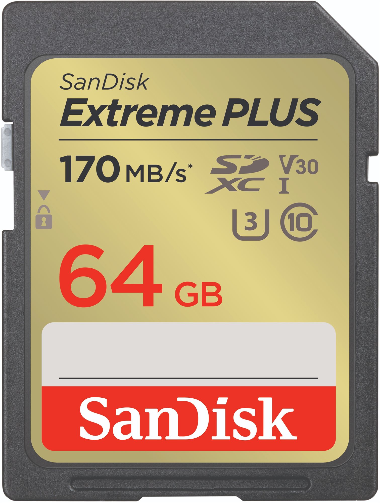 SanDisk SDXC 64 GB Extreme PLUS + Rescue PRO Deluxe