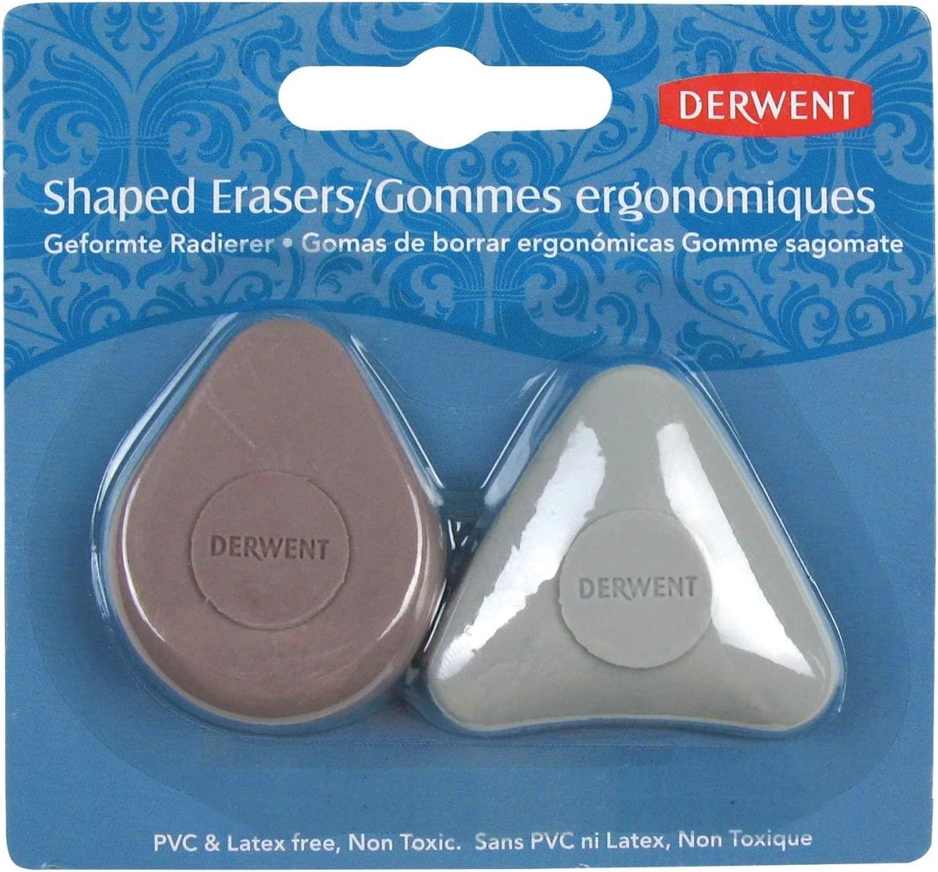 DERWENT Shaped Erasers - 2 db-os kiszerelés