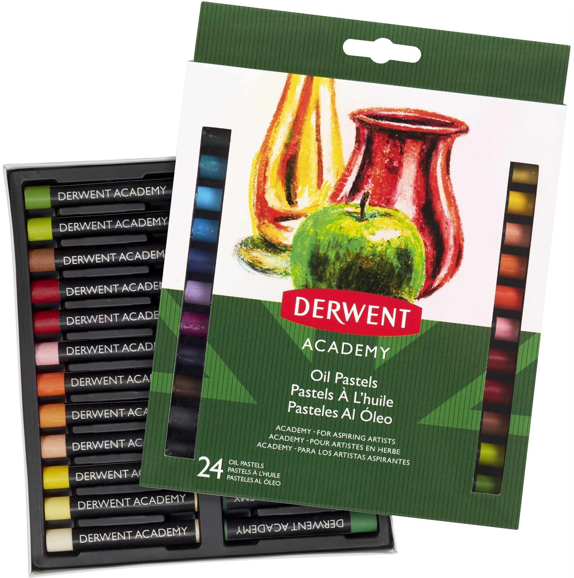 DERWENT Academy Oil Pastel Set 24 szín