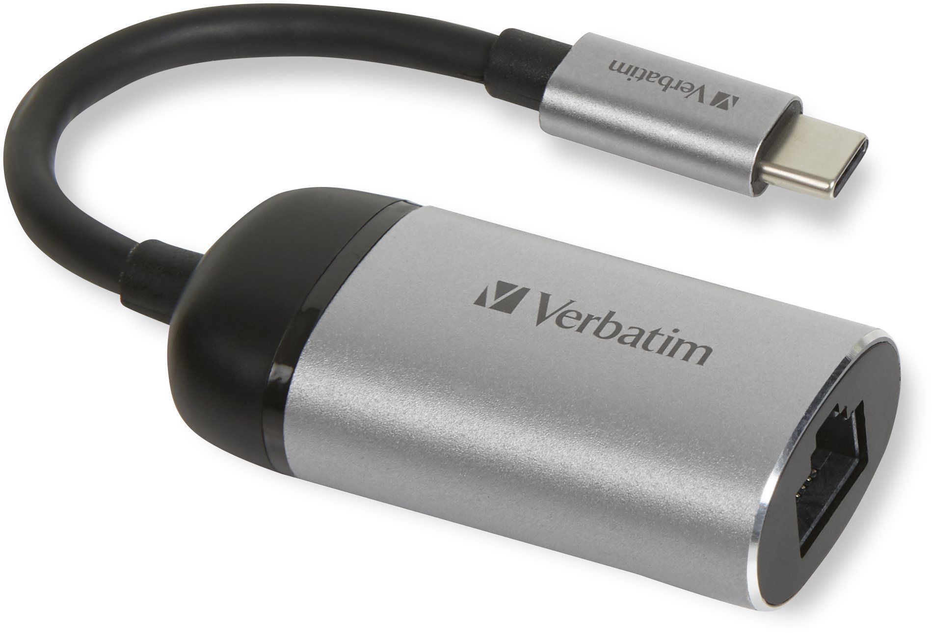 VERBATIM USB-C TO GIGABIT ETHERNET ADAPTER, 10 cm