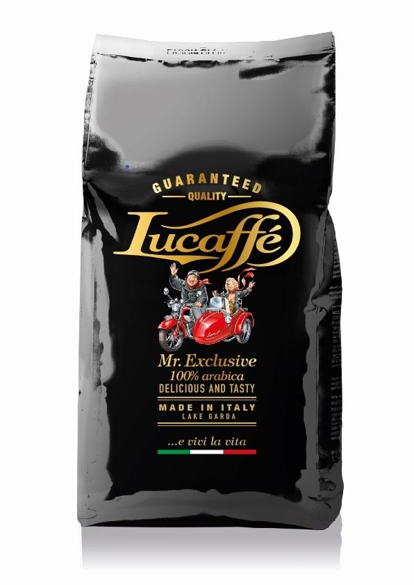 Kávé Lucaffe 100% Arabica Mr. Exclusive, szemes, 1000 g