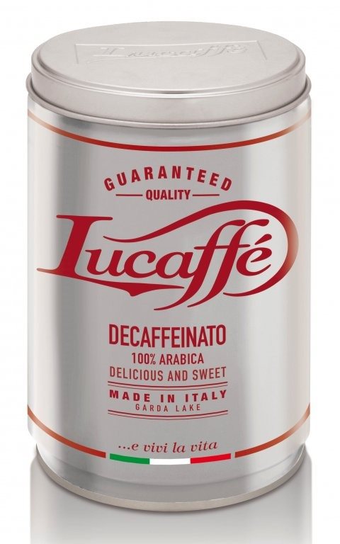 Kávé Lucaffe Decaffeinato, őrölt , 250g