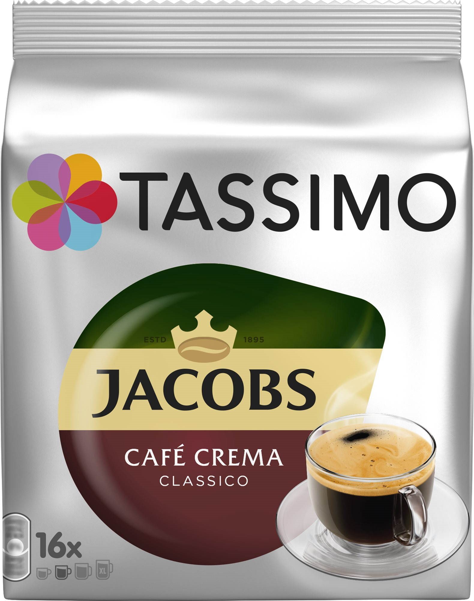 TASSIMO Jacobs Café Crema 16 db