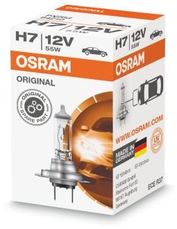 OSRAM H7 Original, 12V, 55W, PX26d