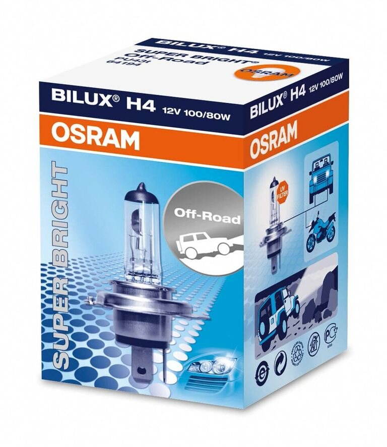 OSRAM Super Bright Premium, 12V, 100W, P43t