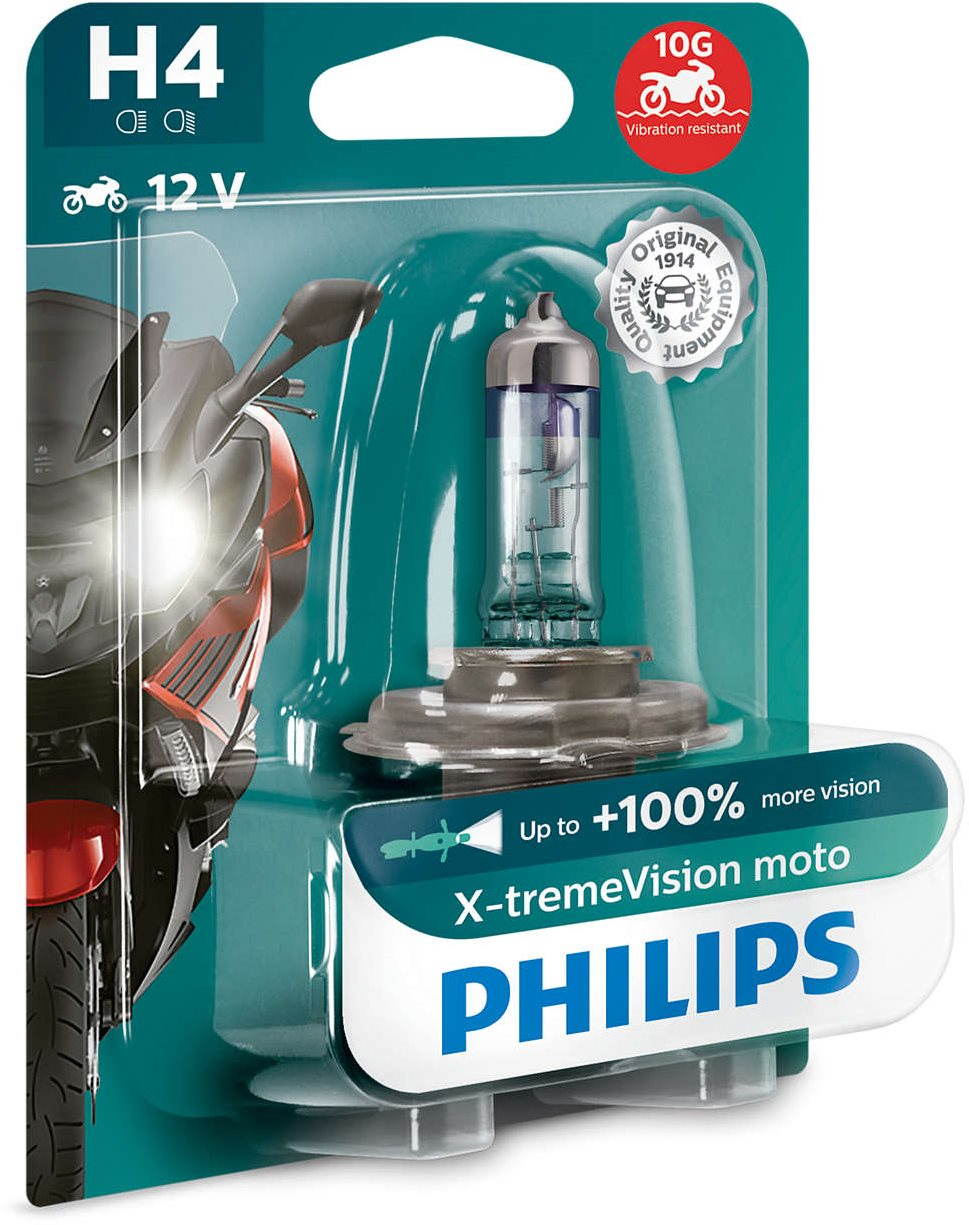 PHILIPS H4 X-tremeVision Moto
