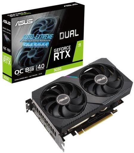 ASUS DUAL GeForce RTX 3050 O8G