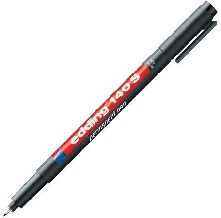 EDDING 140 S OHP pen, fekete