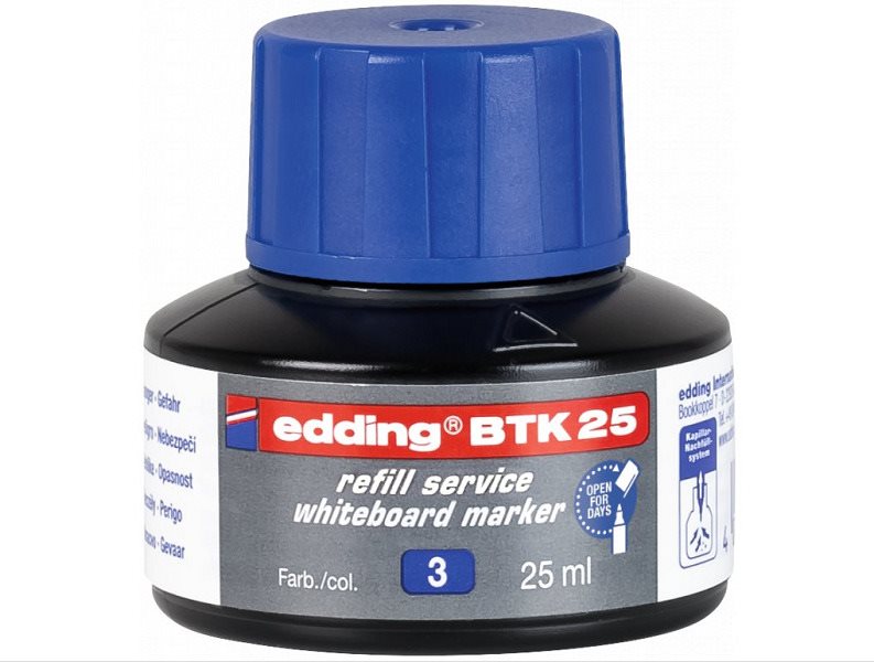 Edding BTK25 kék tinta 25 ml tábla jelölőkhöz