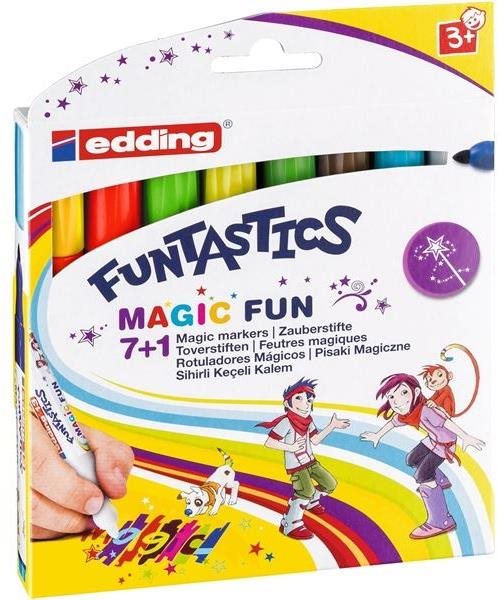 EDDING dětské, 13 Magic Fun, sada 8 barev