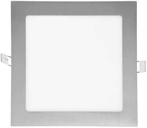 EMOS NEXXO Beépíthető LED lámpa, ezüst, 17,5 x 17,5 cm, 12,5 W, meleg/természetes fehér