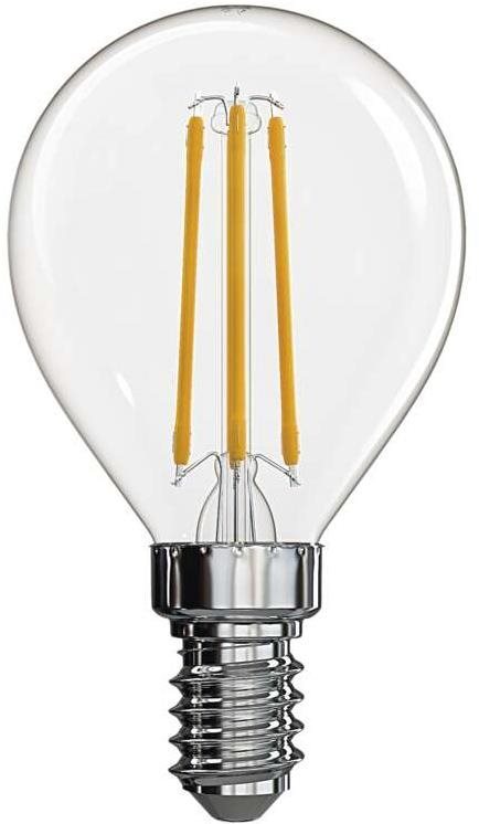 EMOS LED izzó Filament Mini Globe 3,4W E14 meleg fehér