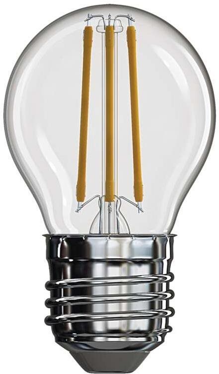 EMOS LED izzó Filament Mini Globe 3,4W E27 meleg fehér