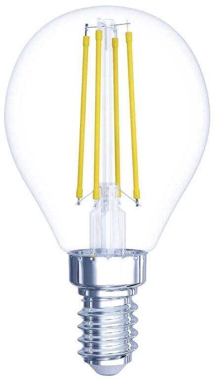 EMOS LED izzó Filament Mini Globe 6W E14 meleg fehér