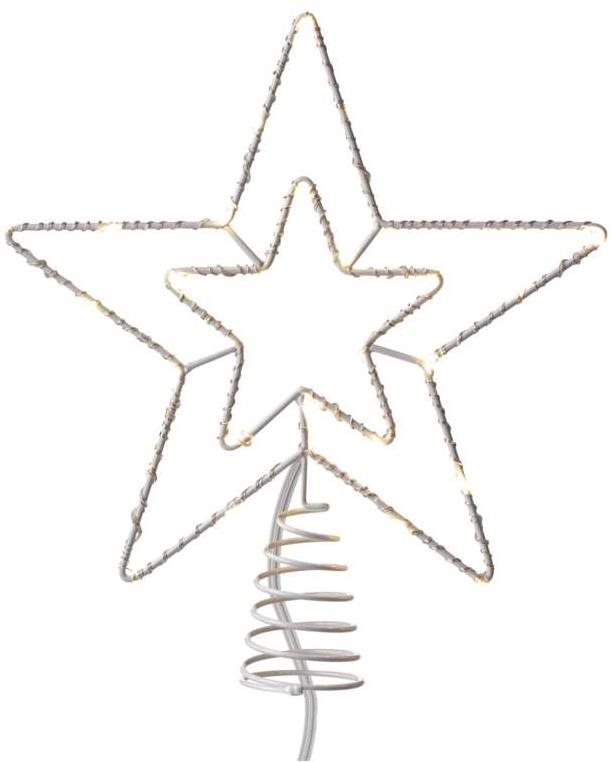 EMOS Standard LED karácsonyi csillag, 28,5 cm, beltéri és kültéri, meleg fehér