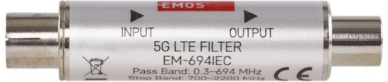 EMOS 5G szűrő EM694IEC