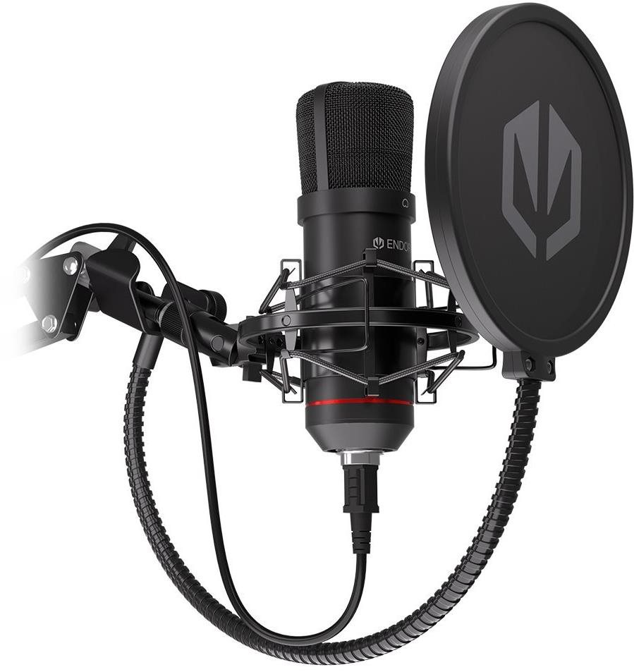 Endorfy mikrofon Solum (SM900)/ streaming / állítható kar / pop-up szűrő / USB