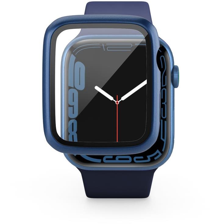 Epico Apple Watch 7 (41 mm) edzett üveg tok - kék