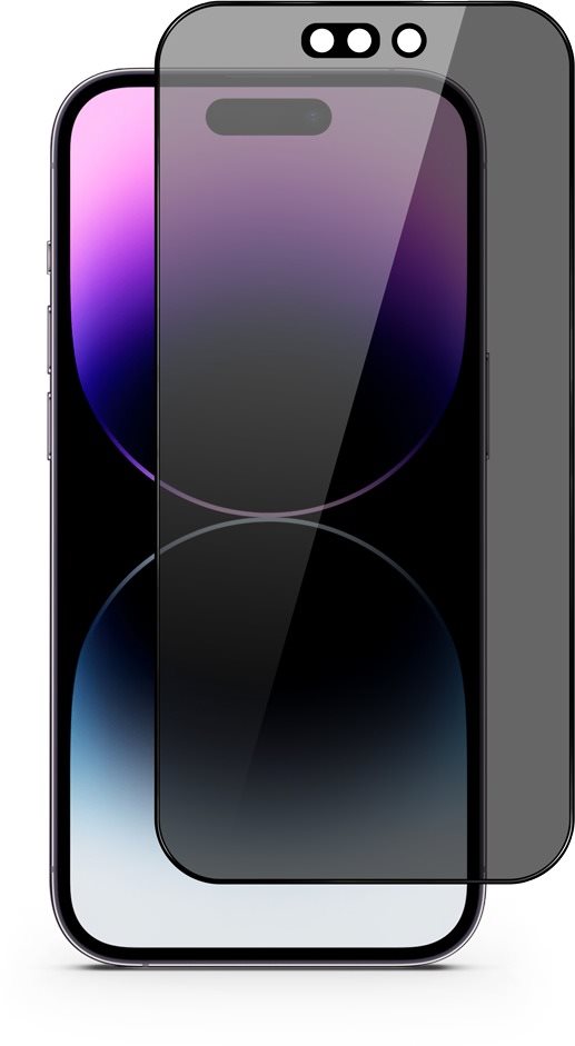 Epico Edge To Edge Privacy Glass IM iPhone 13 Pro Max / 14 Plus üvegfólia -fekete
