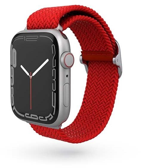 Epico Apple Watch 38mm / 40mm / 41mm szőtt textil szíj - piros