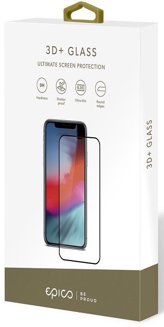 Epico Glass iPhone 6 Plus / 6S Plus / 7 Plus / 8 Plus 3D+ üvegfólia - fekete