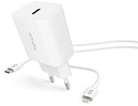 Epico 20W töltőfej + 1,2m USB-C to Lightning MFi kábel