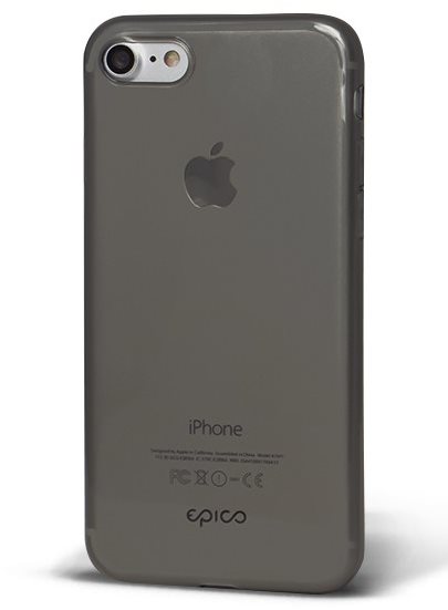 Epico Ronny Gloss iPhone 7/8/SE (2020)/SE (2022) fekete átlátszó tok