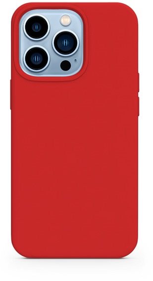 Epico iPhone 13 Pro Max piros szilikon MagSafe tok